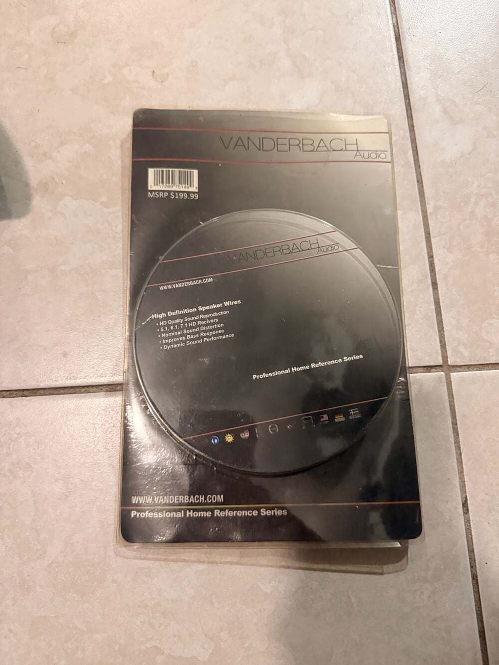 Vanderbach Audio Professional Home Reference Series High Definition Speaker Wire